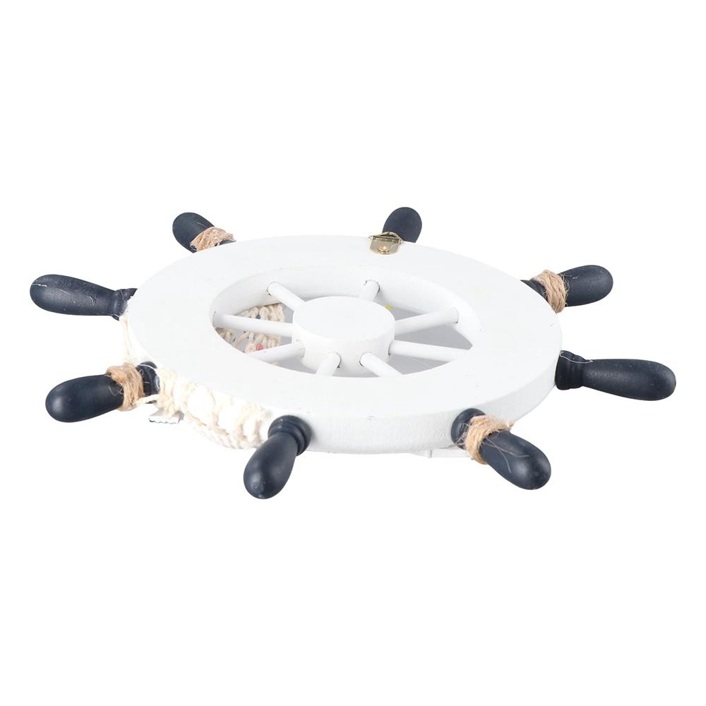 Mediterranean Style Decoration - Fishing Boat Steering Wheel ulasan dan harga